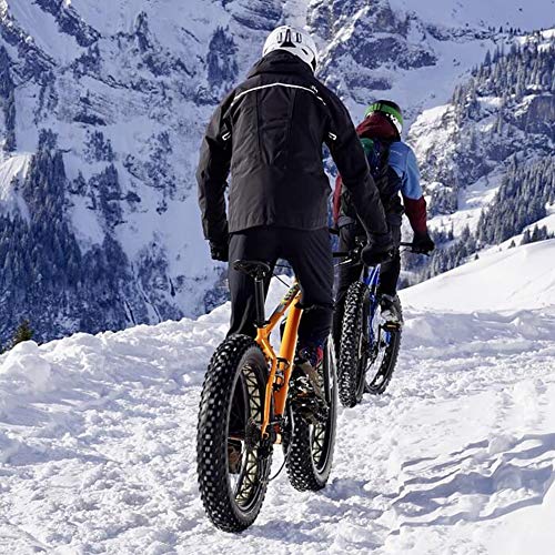 NENGGE Doble Suspensión Bicicleta Montaña para Adulto Hombre Mujer, Neumático Gordo MTB Profesional Doble Freno Disco Ciclismo BTT, Cuadro Fibra de Carbono,Rojo,26 Inch 27 Speed