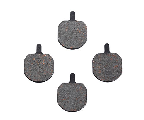 Neuocean Dos Pares de Placas de Freno de Disco de Bicicleta Son adecuadas para Hayes Sole MX2 MX3 MX4 MX5 CX5 GX-C GX2. (Semi-Metal)