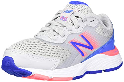 New Balance 680, Zapatillas para Correr de Carretera Niñas, Aluminio Ligero, 32 EU