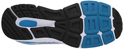 New Balance Amortiguación 680 V6, Zapatillas para Correr Hombre, Color Plateado Y Azul, 44 EU