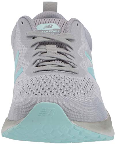 New Balance Fresh Foam Arishi V3 - Zapatillas de running para mujer, gris (Gris/ verde azulado), 38.5 EU