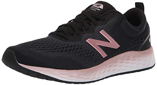 New Balance Fresh Foam Arishi V3 - Zapatillas de running para mujer, negro (Negro/Melocotón Soda Metálico), 36 EU