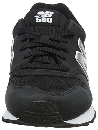 New Balance GM500NAY, Zapatillas Hombre, Black/Silver, 43 EU