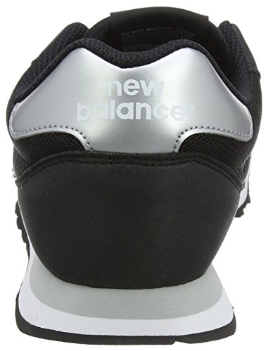 New Balance GM500NAY, Zapatillas Hombre, Black/Silver, 43 EU