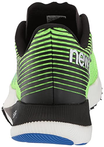 New Balance Men's FuelCell RC Elite V1 Running Shoe, Energy Lime/Cobalt, 12.5