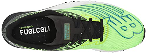 New Balance Men's FuelCell RC Elite V1 Running Shoe, Energy Lime/Cobalt, 12.5