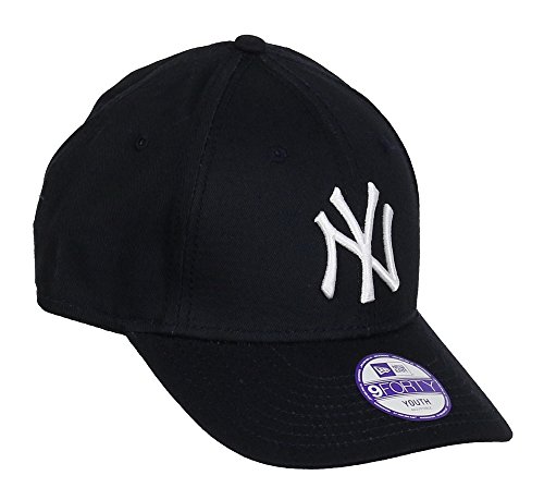 New Era 9FORTY - Gorra unisex para niños, color azul, talla Joven ( Youth)