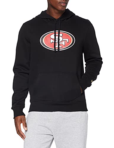 New Era NE92160FA14 Team Logo PO Hood SAF49E BLK Sudadera, Unisex Adulto, Negro, S