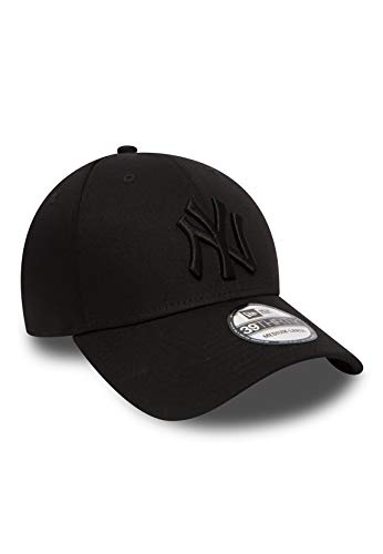 New Era NY Yankees 39 Thirty - Gorra para hombre, color negro (black/ black), talla S/M