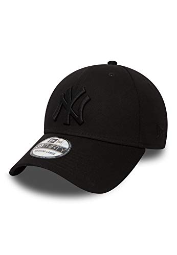 New Era NY Yankees 39 Thirty - Gorra para hombre, color negro (black/ black), talla S/M