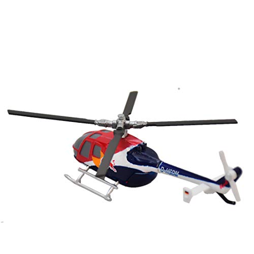 New Ray – Helicóptero Bo 105 C Red Bull 1/100 °, 29853, Multicolor