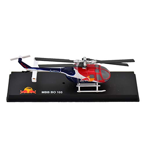 New Ray – Helicóptero Bo 105 C Red Bull 1/100 °, 29853, Multicolor