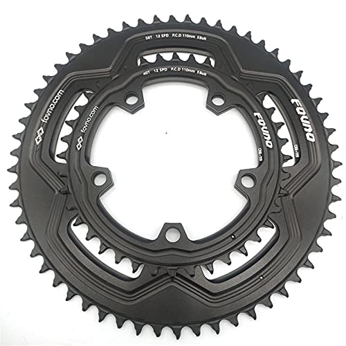 NGHSDO Platos para Bicicletas 110/5 BCD 110BCD Bicicleta de Carretera enrojecida Estrecha Cainado 38T-58T Bike Bikewheel Bicicleta de Bicicleta Accesorios Plato Ovalado 32 MTB (Color : 40T)