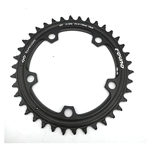 NGHSDO Platos para Bicicletas 110/5 BCD 110BCD Bicicleta de Carretera Estrecha Ancha Caining 38T-58T Bikewheel Plato Ovalado 32 MTB (Color : 40T)
