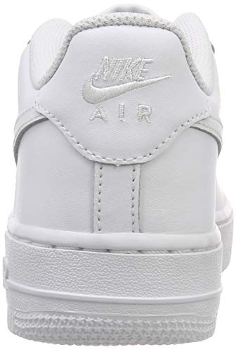 Nike Air Force 1, Zapatillas de Baloncesto Unisex Niños, Blanco (White / White-White), 38 EU