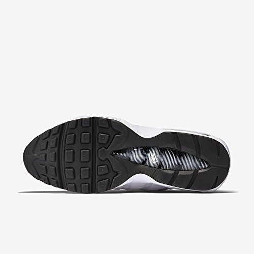 Nike Air MAX '95, Zapatillas de Running Hombre, Blanco/Negro (White/Black-Black), 40 EU