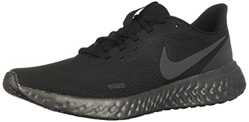 Nike Revolution 5, Zapatillas Hombre, Black Anthracite 204, 42.5 EU