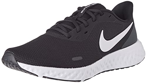 Nike Revolution 5, Zapatillas Hombre, Black/White Anthracite 204, 43 EU