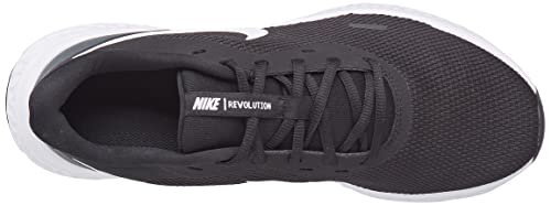 Nike Revolution 5, Zapatillas Hombre, Black/White Anthracite 204, 46 EU