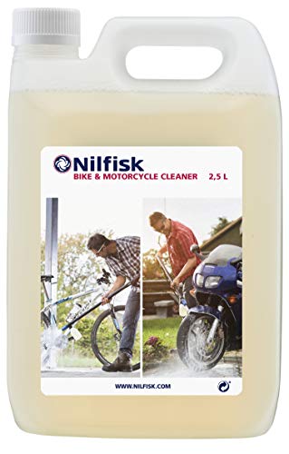Nilfisk 125300392 Detergente para Bicicletas y Motocicletas, Limpiador Universal para hidrolimpiadoras, 0 V, Blanco