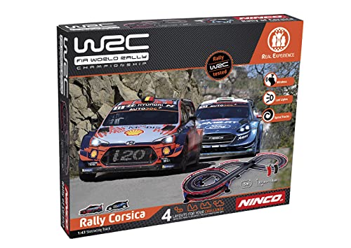 Ninco wrc rally corsica Circuito Slot, color variado, única (Fábrica De Juguetes 91012) , color/modelo surtido