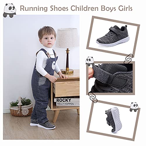 Niños Niñas Zapatillas de Deporte Zapatillas de Deporte para niños Zapatillas Deportivas para Correr Zapatillas Deportivas para niños Zapatillas Deportivas cómodas con Velcro