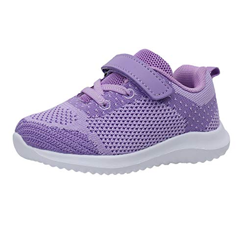 Niños Niñas Zapatillas de Deporte Zapatillas de Deporte para niños Zapatillas Deportivas para Correr Zapatillas Deportivas para niños Zapatillas Deportivas cómodas con Velcro