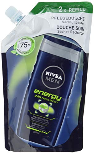Nivea men - Energy, cuidado de ducha, pack de 4 (4 x 500 ml)