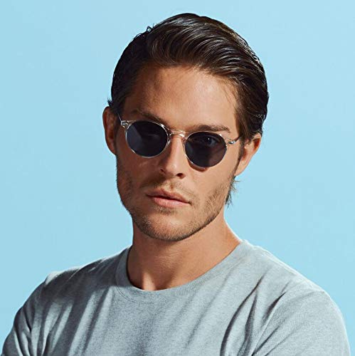 Nooz Gafas de sol polarizadas para hombre y mujer - Protección de categoría 3 - Color Cristal - con estuche compacto - Colección CRUZ