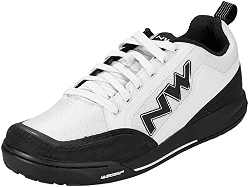 Northwave Clan MTB Dirt 2021 - Zapatillas de ciclismo, color blanco y gris, color, talla 49 EU