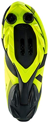 Northwave Hammer 2 Junior MTB Kids Zapatillas Amarillo/Negro, Tamaño:gr. 36