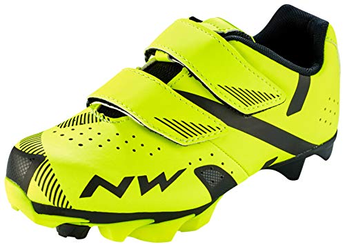 Northwave Hammer 2 Junior MTB Kids Zapatillas Amarillo/Negro, Tamaño:gr. 36