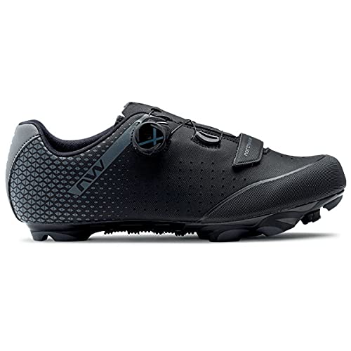 Northwave Origin Plus 2 2021 - Zapatillas para bicicleta de montaña, color negro y gris, Hombre, 80212005, negro y gris, 50 EU