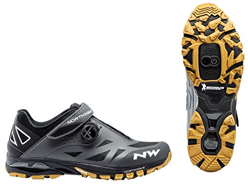 Northwave Spider Plus 2 MTB - Zapatillas para bicicleta de montaña (talla: 36), color gris y beige