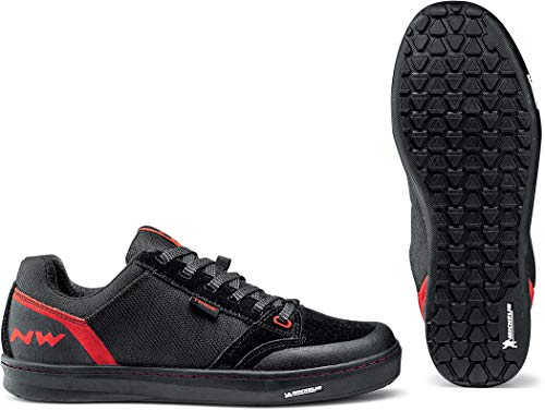 Northwave Tribe MTB Dirt 2021 - Zapatillas para bicicleta, color negro y rojo, color Negro, talla 40 EU