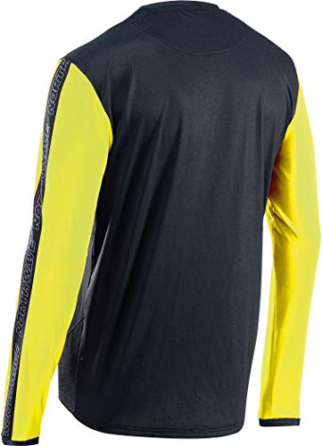 Northwave Xtrail 2021 - Maillot largo para bicicleta, talla XXL (54), color negro y amarillo