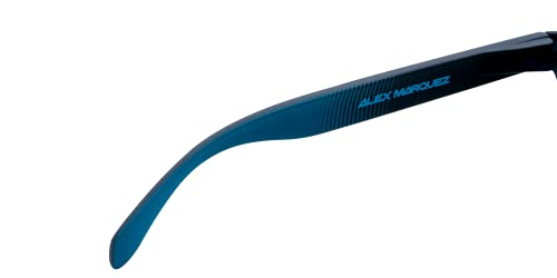 NORTHWEEK Alex Marquez Fan ED. 2021 Gafas, Negro-Azul Hielo, Adulto Unisex Adulto