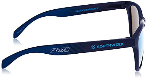 NORTHWEEK Alex Marquez Fan ED. 2021 Gafas, Negro-Azul Hielo, Adulto Unisex Adulto