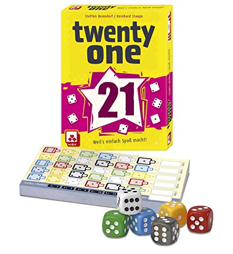 NSV - 4044 - Twenty One - Juego de Dados (versión en alemán)