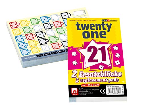 NSV - 4047 - Twenty One - Bloques de substitución - Juego de Dados