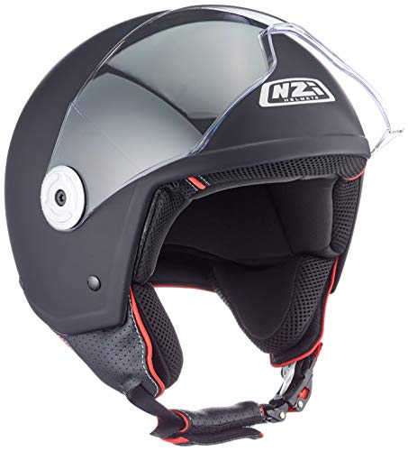 NZI Vintage 3 Casco, Sin género, Matt Black, L