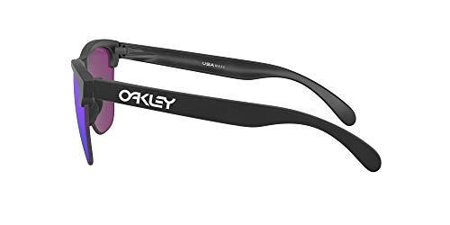 Oakley Frogskins Lite Gafas, Negro Mate, 63 Unisex Adulto