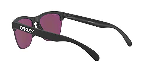 Oakley Frogskins Lite Gafas, Negro Mate, 63 Unisex Adulto