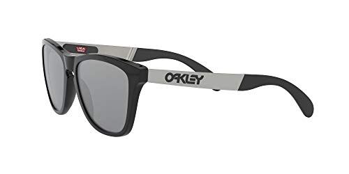 Oakley Frogskins Mix A Gafas de sol para hombre, talla única, color negro