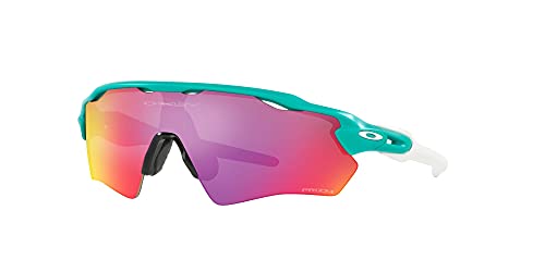 Oakley Gafas de sol rectangulares Oj9001 Radar Ev Xs Path para niño, Mate Celeste/Prizm Road,