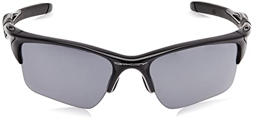 Oakley Half Jacket 2.0, Gafas de Sol para Ciclismo, Hombre, Polished black, 62 mm