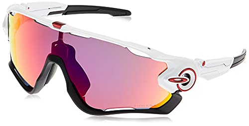 OAKLEY Jawbreaker OO9290 Gafas de sol para Unisex, Blanco Brillo