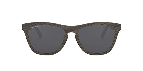 Oakley Men's Frogskins Mix A Sunglasses,OS,Woodgrain/Black