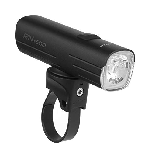 OLIGHT RN 1500 Linterna Delantera de Bicicleta Faro LED de Bici da 1500 Lúmenes Luz Bicicleta Delantera con Batería 5000mAh, IPX 7,Lámpara de MTB Impermeable y Recargable con USB Cable