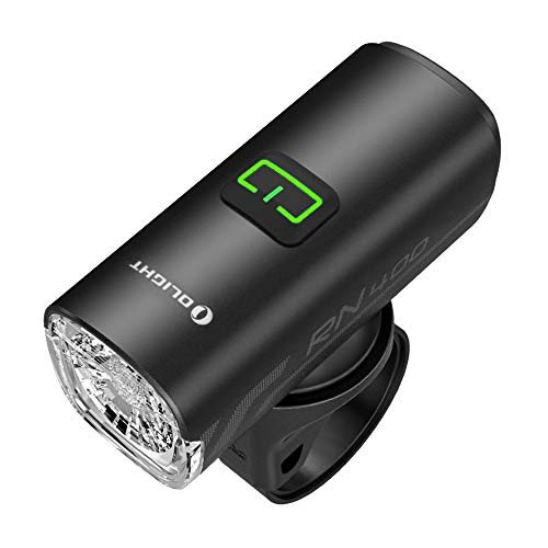 OLIGHT RN 400 LED Luz de Bicicleta Delantera de 400 Lúmenes, 89 Metros MAX. Faro Delantero Bici Recargable con USB-C,IPX 7 Impermeable Linterna de Emergencia para Ciclismo Carretera Montaña MTB